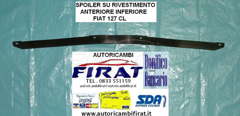 SPOILER ANT. FIAT 127 CL